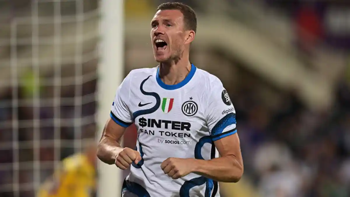 Hasil Liga Italia, Sempat Tertinggal, Inter Milan Permalukan Fiorentina 3-1, Edin Dzeko Cetak Gol