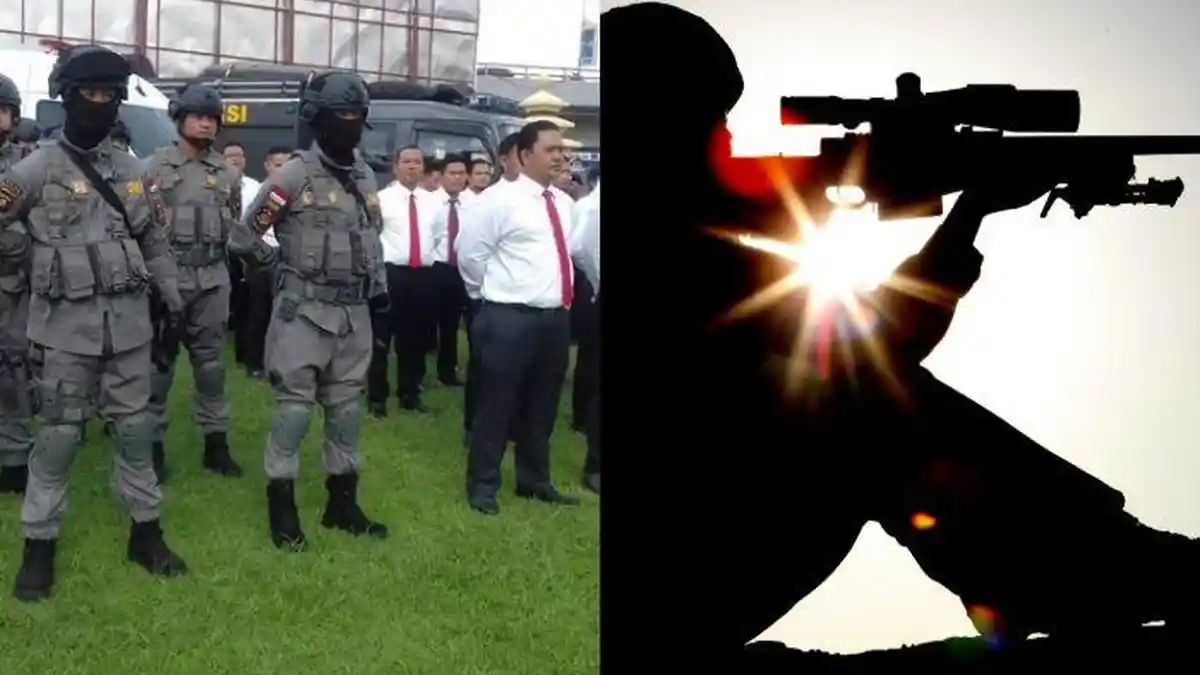 Kepolisian Sumsel Terjunkan Pasukan Sniper di Jalan Demi Amankan Arus Mudik Lebaran 2019