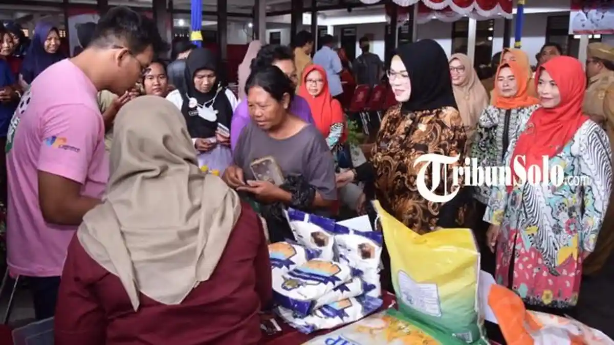 Pemkab Sukoharjo Adakan GPM Gerakan Pangan Murah, Upaya Menekan Kenaikan Harga Beras