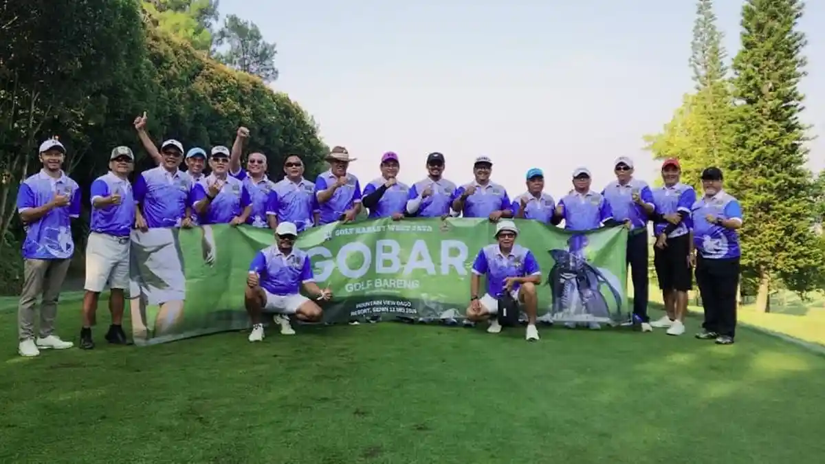 HDCI West Java Golf Meriahkan HUT ke-36 HDCI Lewat Gobar di Dago Bandung