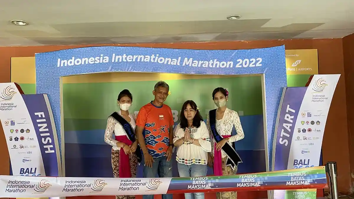 Antusias Peserta Indonesia International Marathon 2022, Bersemangat Ikut Lari Hingga Full Marathon