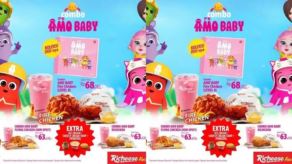 Katalog Promo Richeese Factory Terbaru Hari ini, Beli Paket Combo Amo ...