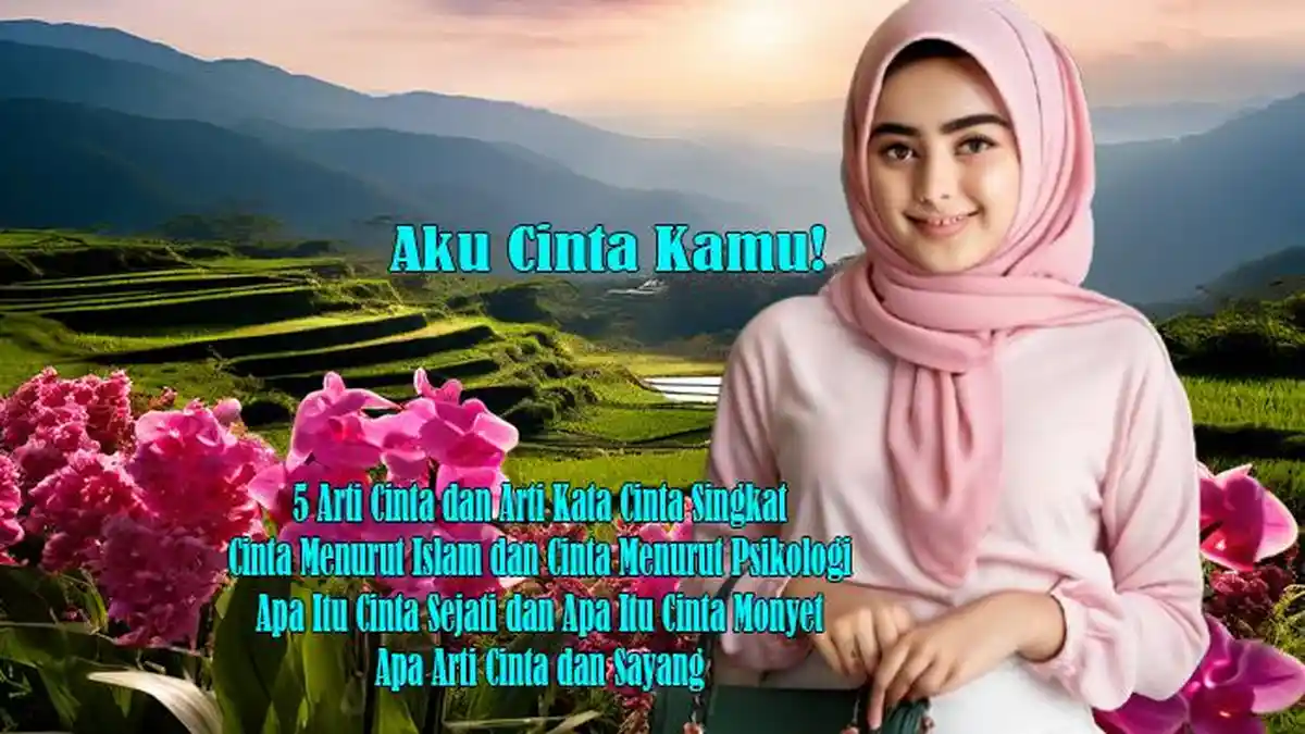 5 Arti Cinta dan Arti Cinta Sejati dan Cinta Menurut Islam dan Psikologi dan Cinta Monyet dan Sayang