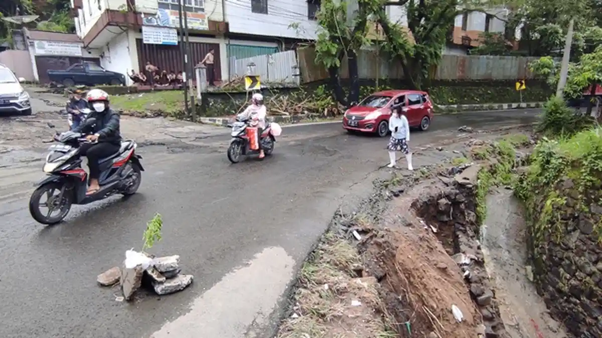 Hati-hati Lewat Jalan Arie Lasut Manado yang Sempat Viral, ini Penyebabnya