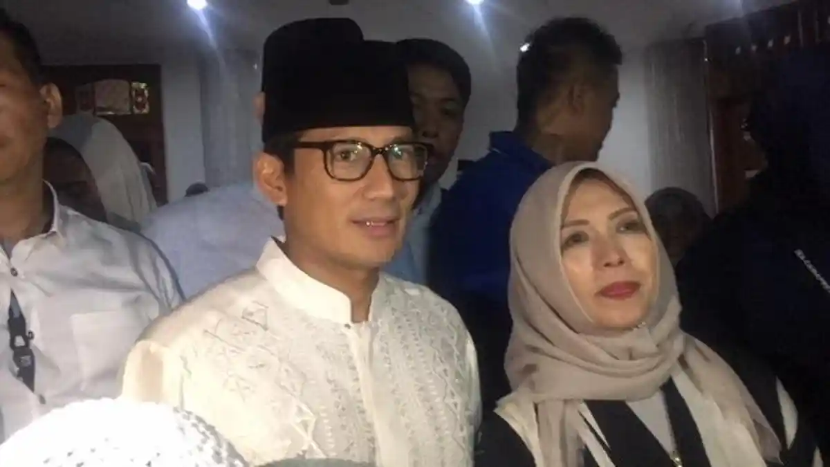 Sandiaga Akhirnyai Mau Bicara Pada Wartawan, Ini Omongannya