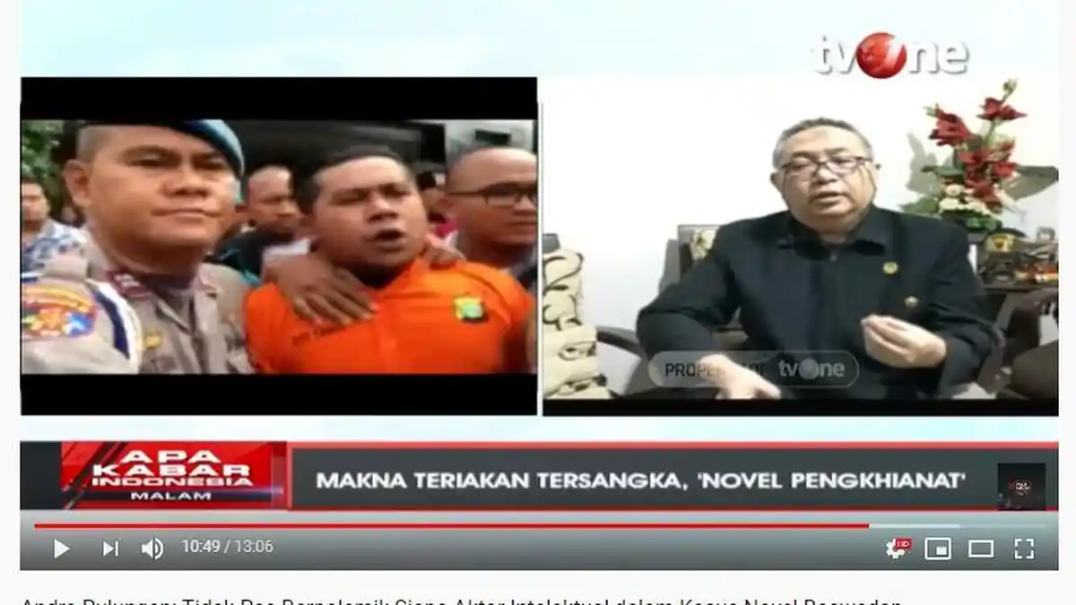 Tanggapi Penyerang Novel Baswedan, Kompolnas Andrea Poeloengan: Mungkin Sakit Hati