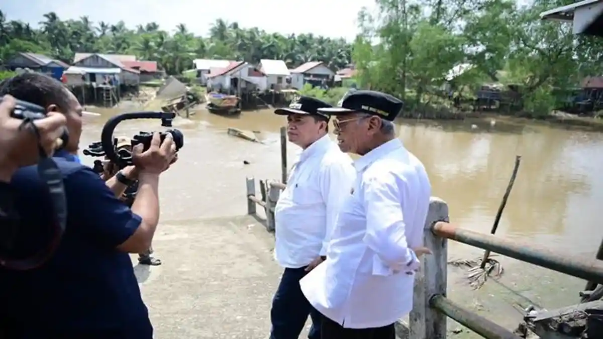 Jembatan Roboh di Makarti Banyuasin, Tahun Ini Segera Dibangun