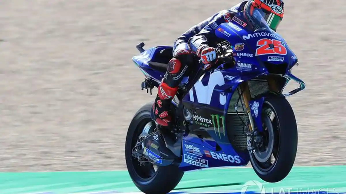 Hasil Kualifikasi MotoGP Emilia Romagna 2020: Vinales Pole Position, Valentino Rossi Start Ke-7