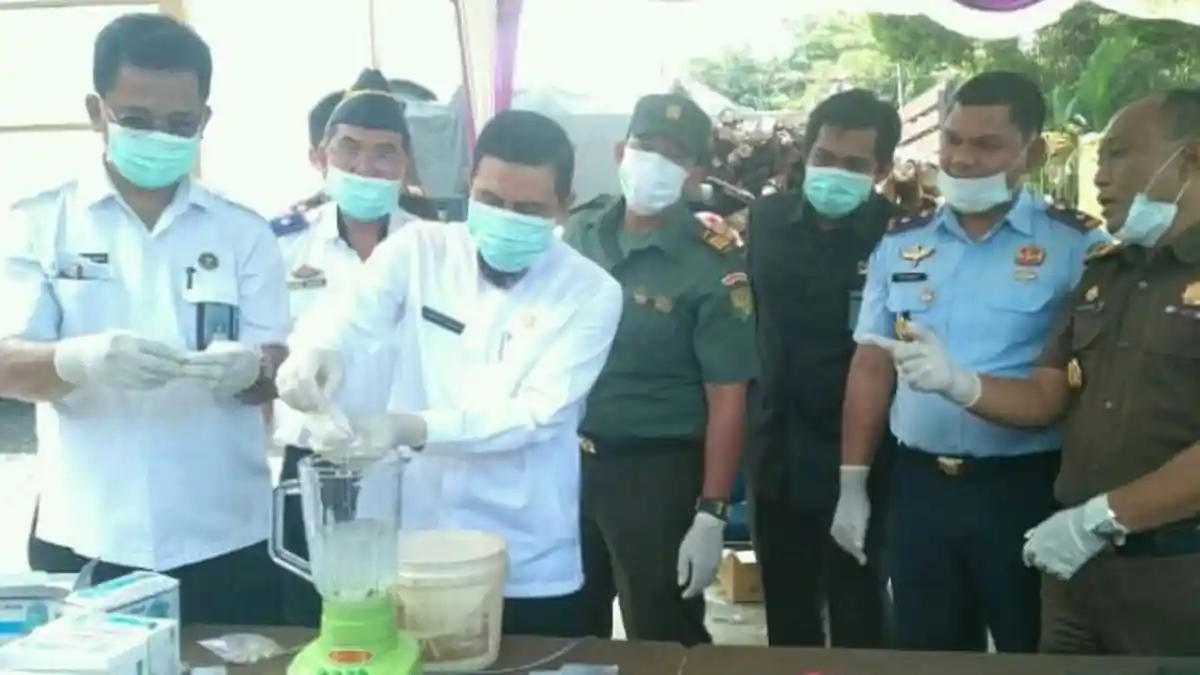 Kejari Ogan Komering Ilir (OKI) Buang Cairan Sabu ke WC Umum, Ini Alasannya
