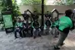 Kampanye Cari Kebaikan Gojek di Posko Ngaso Sebentar