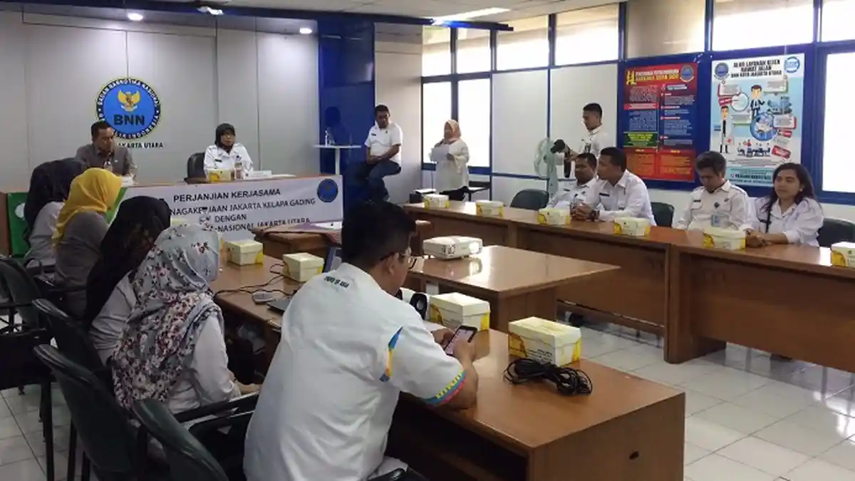 BNNK Jakarta Utara Jalin Kerjasama dengan BPJS Ketenagakerjaan