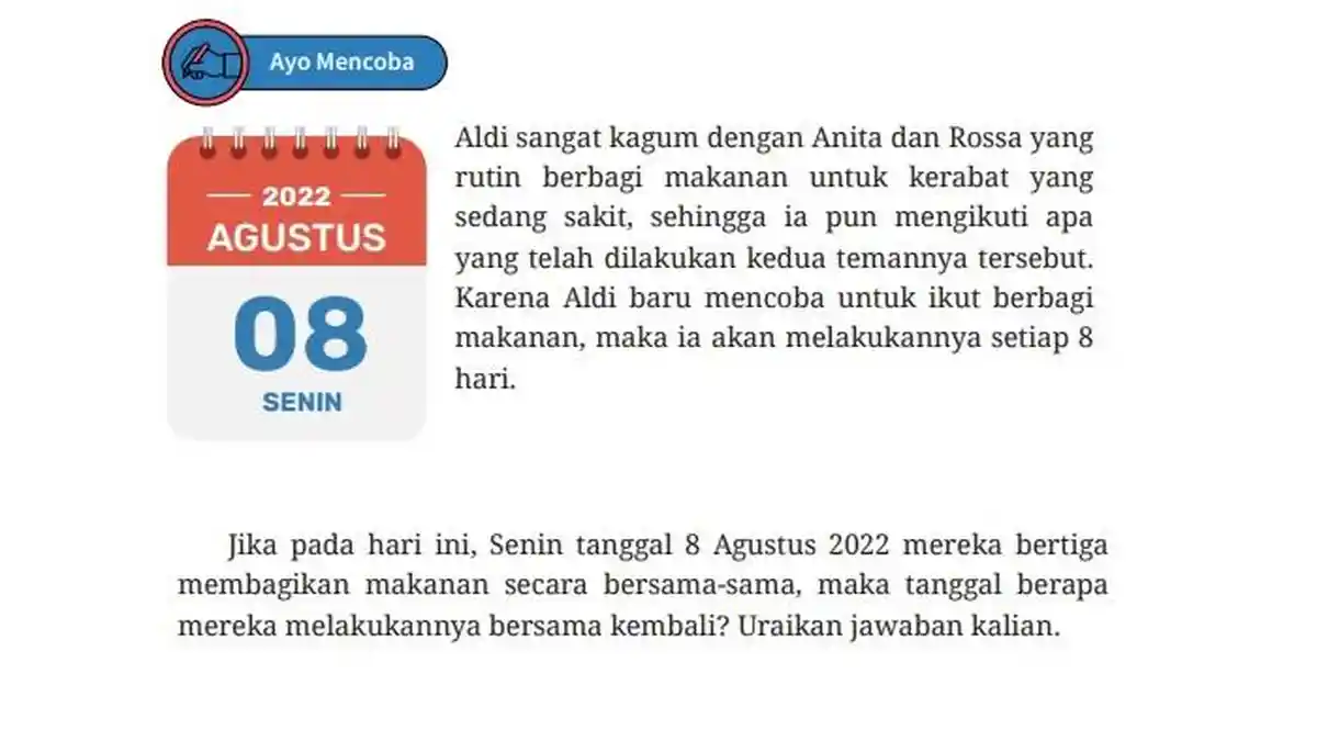 Kunci Jawaban Matematika Kelas 7 Halaman 27 Kurikulum Merdeka, Ayo Mencoba