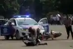 Simulasi Pengamanan Pilkada Jatim