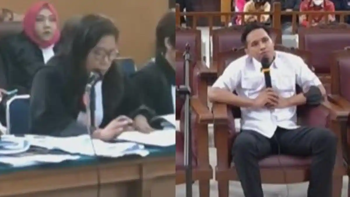 Bharada E Jengkel Sentil Pengacara Putri Candrawathi, Pengunjung Sidang Tertawa: Aduh Ibu Gimana Sih