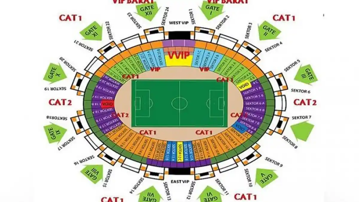 Besok, Tiket Final Semen Padang Kontra Mitra Kukar Dijual di Gelora Bung Karno