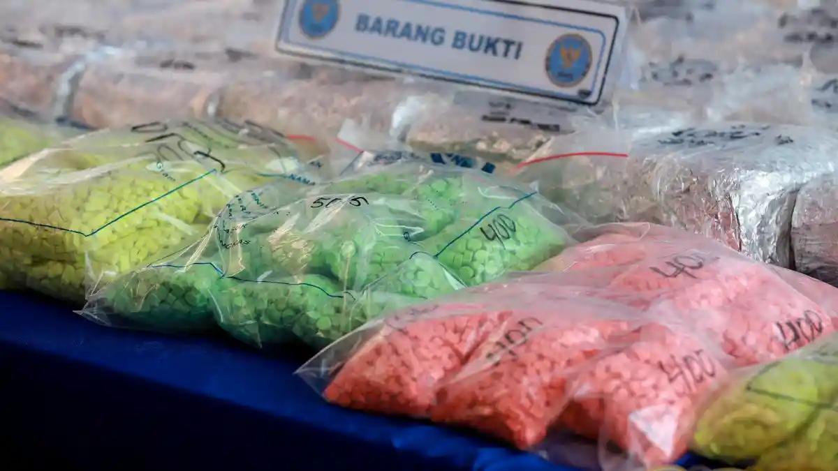 Polisi Ungkap Narkoba Jaringan Malaysia Indonesia Total Rp 50 Miliar