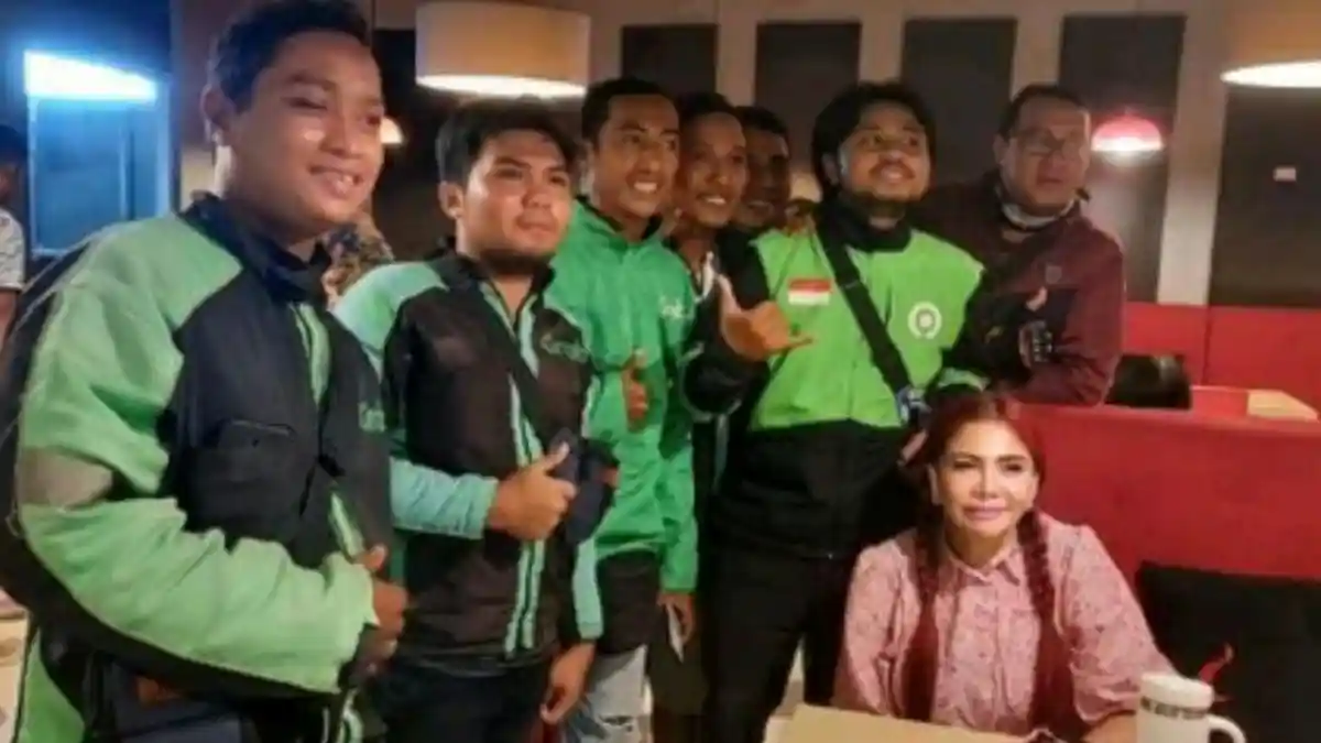 Vonnie Anneke Panambunan Dapat Dukungan dari Para Ojol