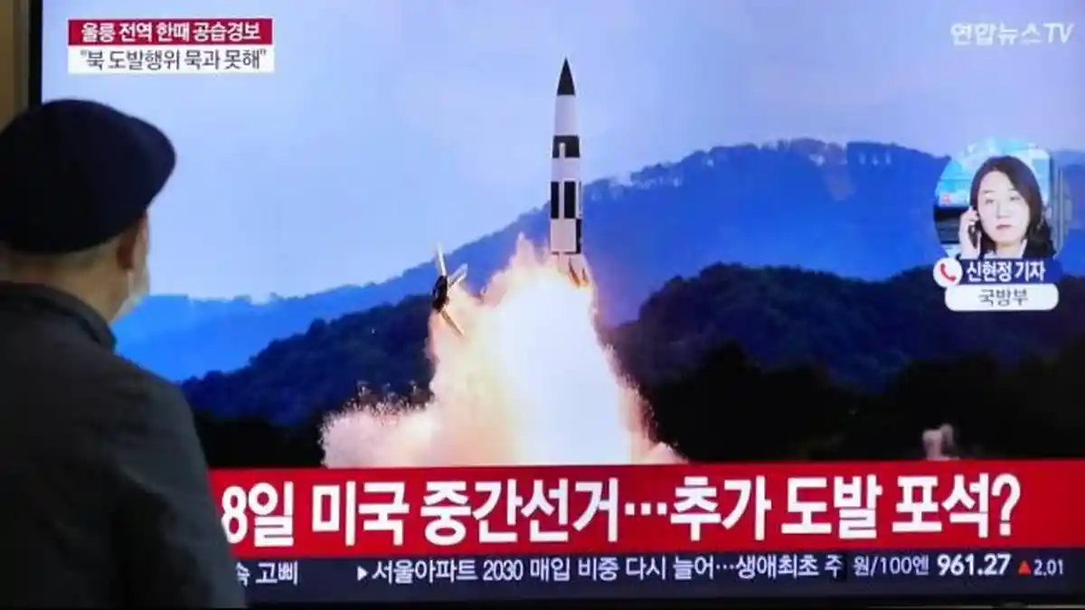 MENGERIKAN, Korut Tembakkan 30 Rudal dan Terbangkan 180 Jet Tempur, Dicegat 80 Jet Tempur Korsel