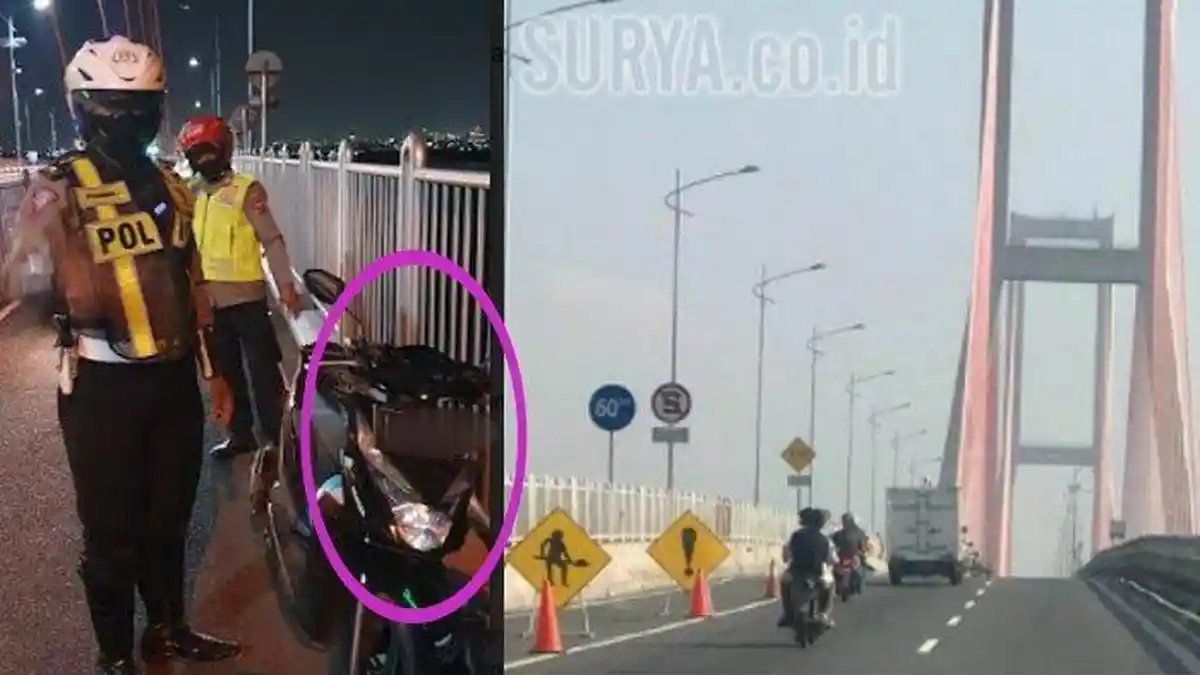 Oknum TNI Loncat dari Jembatan Suramadu, Tinggalkan Surat untuk Istri Dalam Tas