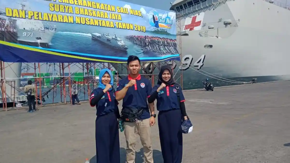 Bertemu Pemuda se Indonesia, 3 Mahasiswa Unja Berlayar dengan Kapal Pemuda Nusantara