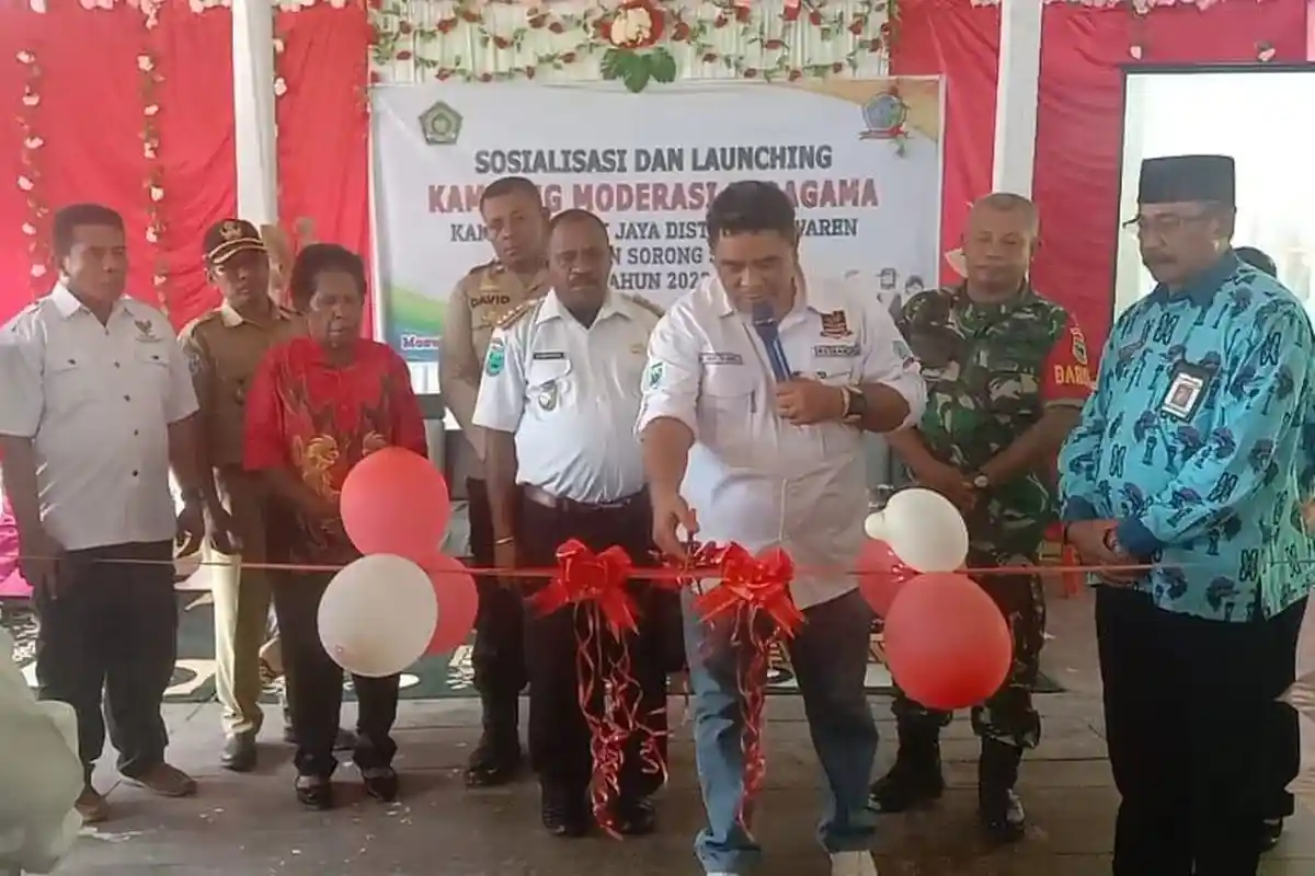 Canangkan Kampung Moderasi Beragama di Sorong Selatan, Edith Dony Tamaela: Sering Konflik Sosial 