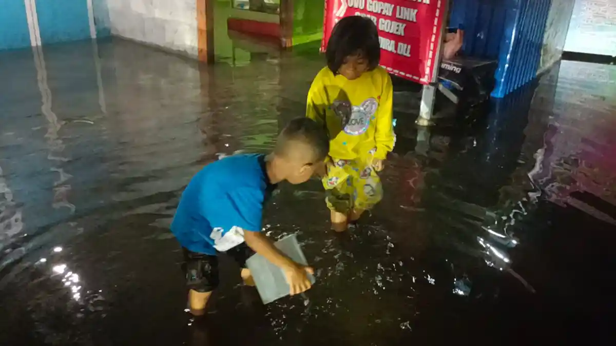 Banjir Rob Rendam Permukiman Warga Pesisir Tarakan, Korban Akui Setiap Tahun Dilanda Air Pasang
