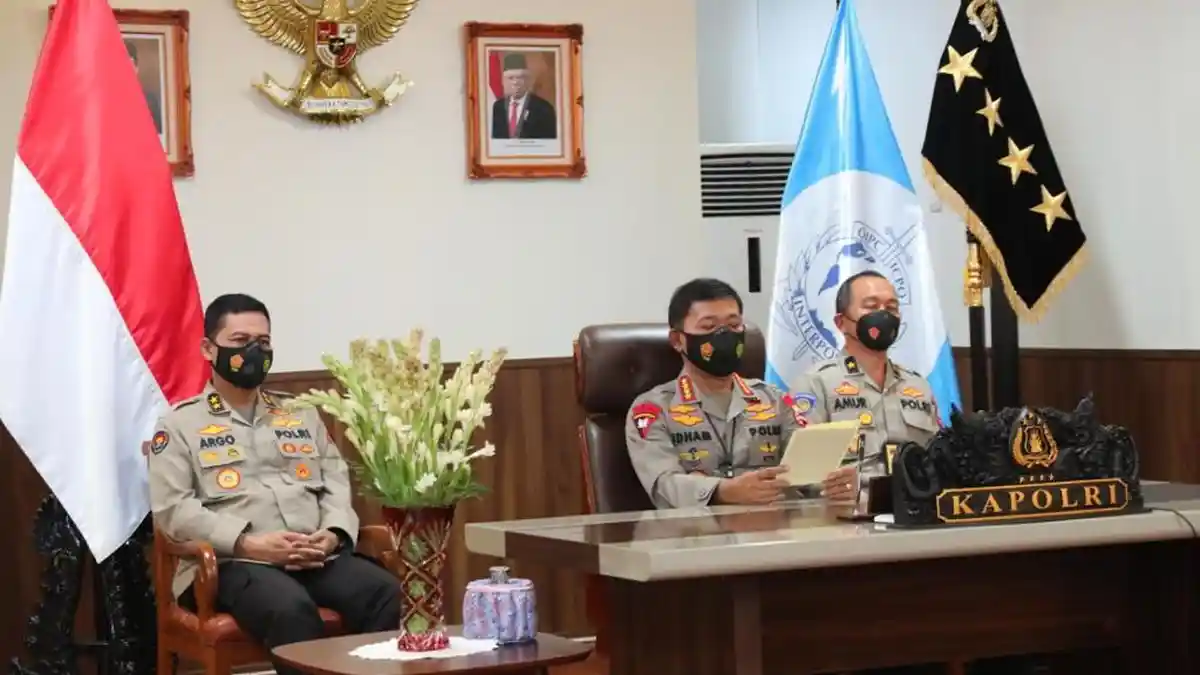 Kapolri Tegaskan Penanganan Kejahatan Transnasional Perlu Keterlibatkan Semua Aparatur Penegak Hukum