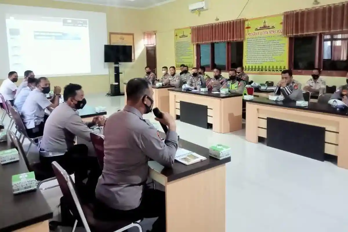 Polres Tanggamus Lampung Minta Personel Operasi Zebra Krakatau Simpatik dan Humanis