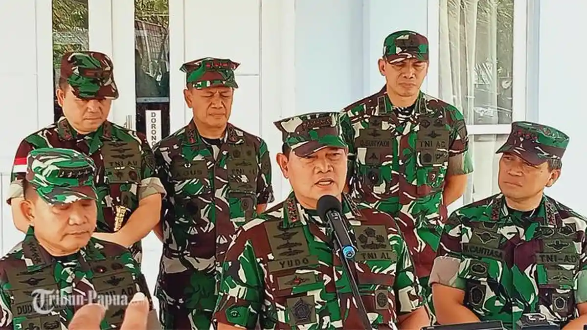 SIAGA TEMPUR! Panglima TNI Tingkatkan Status Operasi Lawan KKB Papua