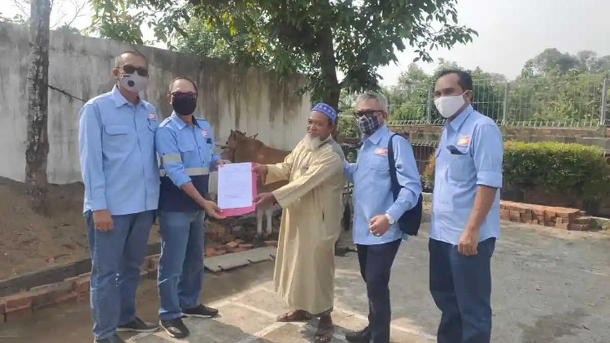Hari Raya Idul Adha, PTBA Berkurban 89 Ekor Sapi Untuk Masyarakat Ring I di Muaraenim