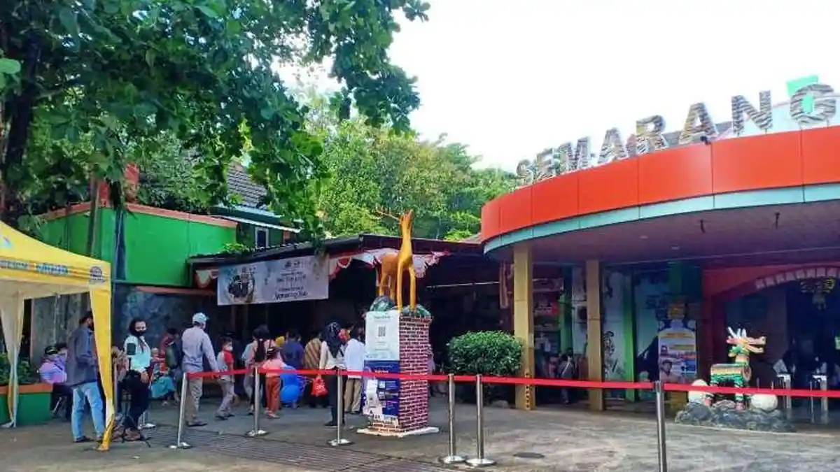 Ramai, H+1 Lebaran Pengunjung di Semarang Zoo Capai 6 Ribu Orang