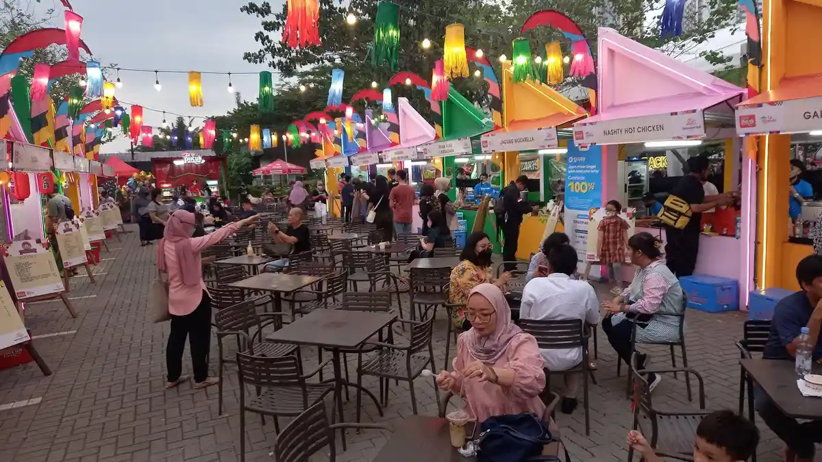 Pasar Senggol Summarecon Mall Kota Bekasi Berakhir Hari ini, Pecinta Kuliner Wajib Datang!