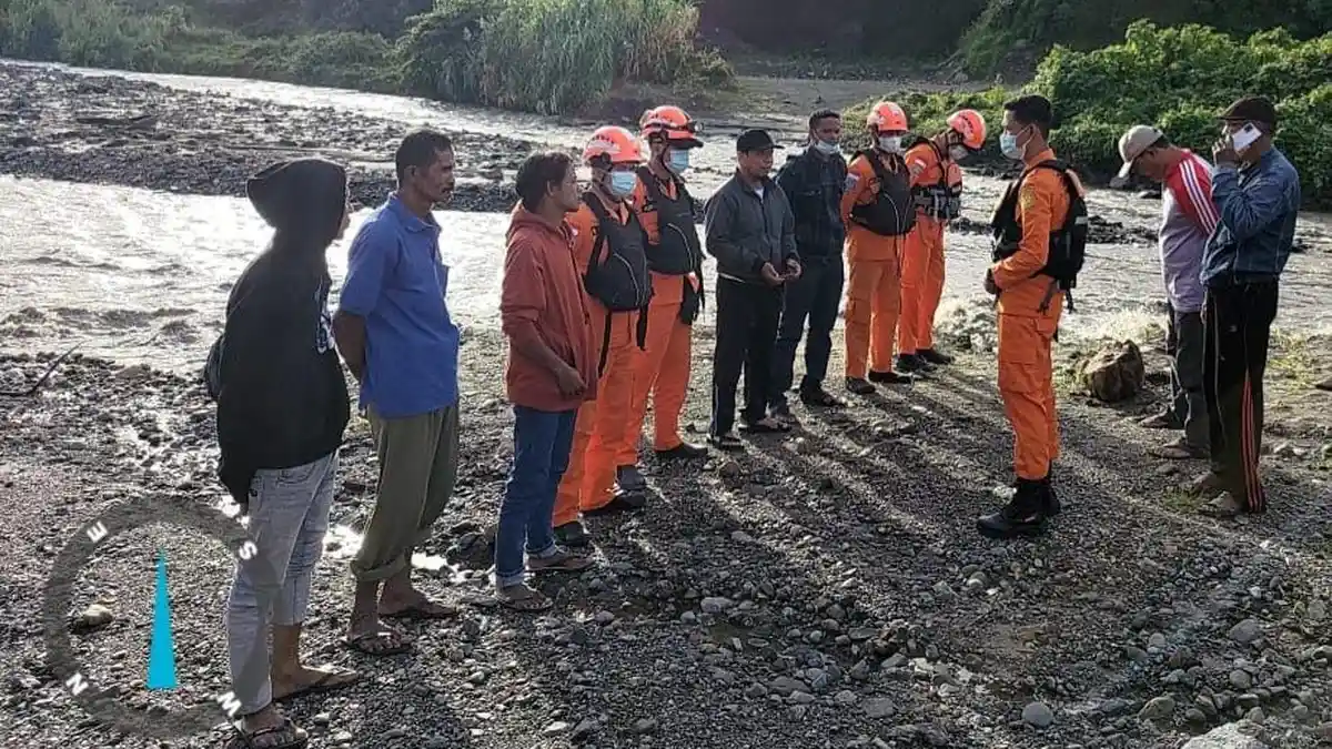 Tim Warga Desa Sipeso Donggala Hilang Terseret Arus Sungai, Basarnas Palu Turunkan Tim