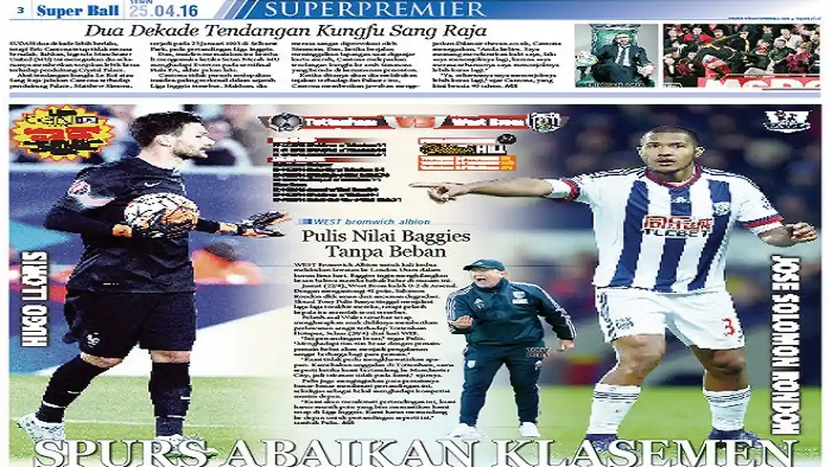 Hugo Lloris Ingin Skuat Tottenham Hotspur Fokus Hadapi West Brom