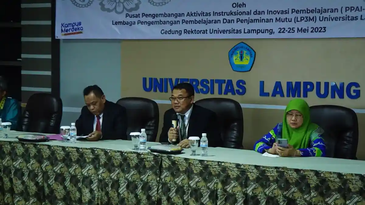 Pelatihan Applied Approach Unila Tingkatkan Kompetensi Pedagogi Dosen