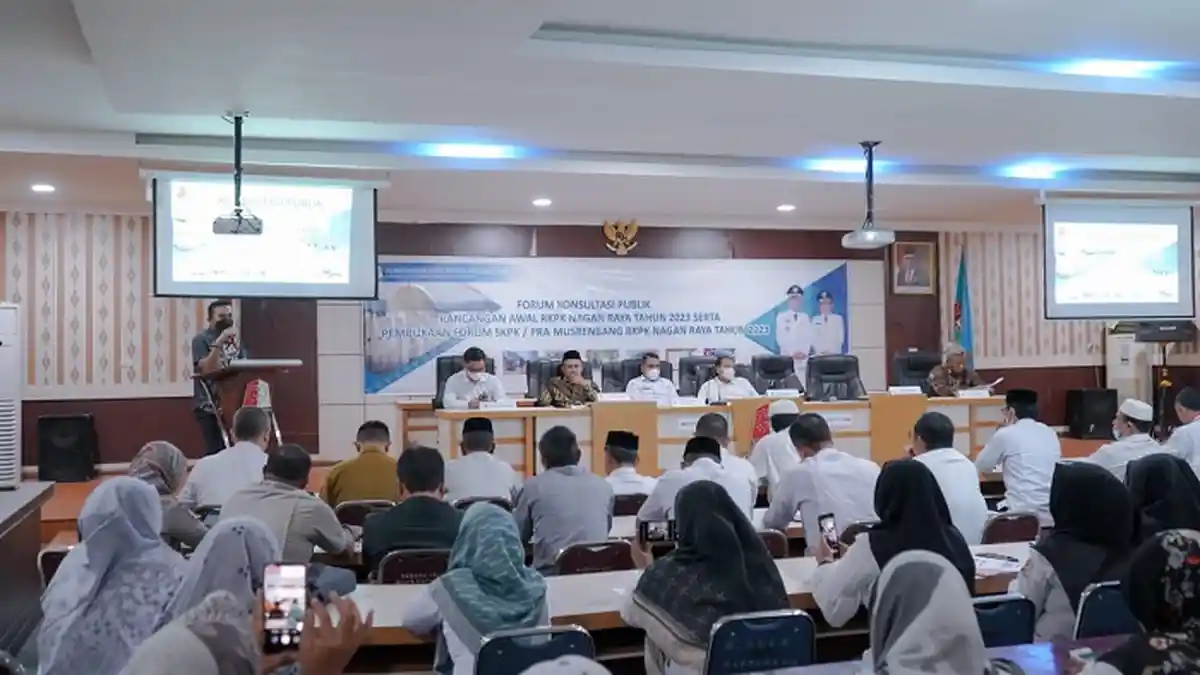 Pemkab Nagan Raya Adakan Konsultasi Publik Pra Musrenbang