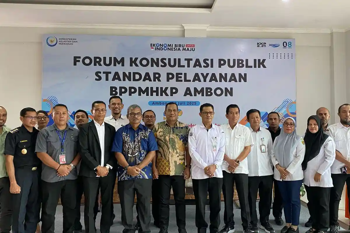Gelar Forum Konsultasi Publik Standar Pelayanan BPPMHKP Ambon, Transformasi Birokrasi Jadi Sorotan 