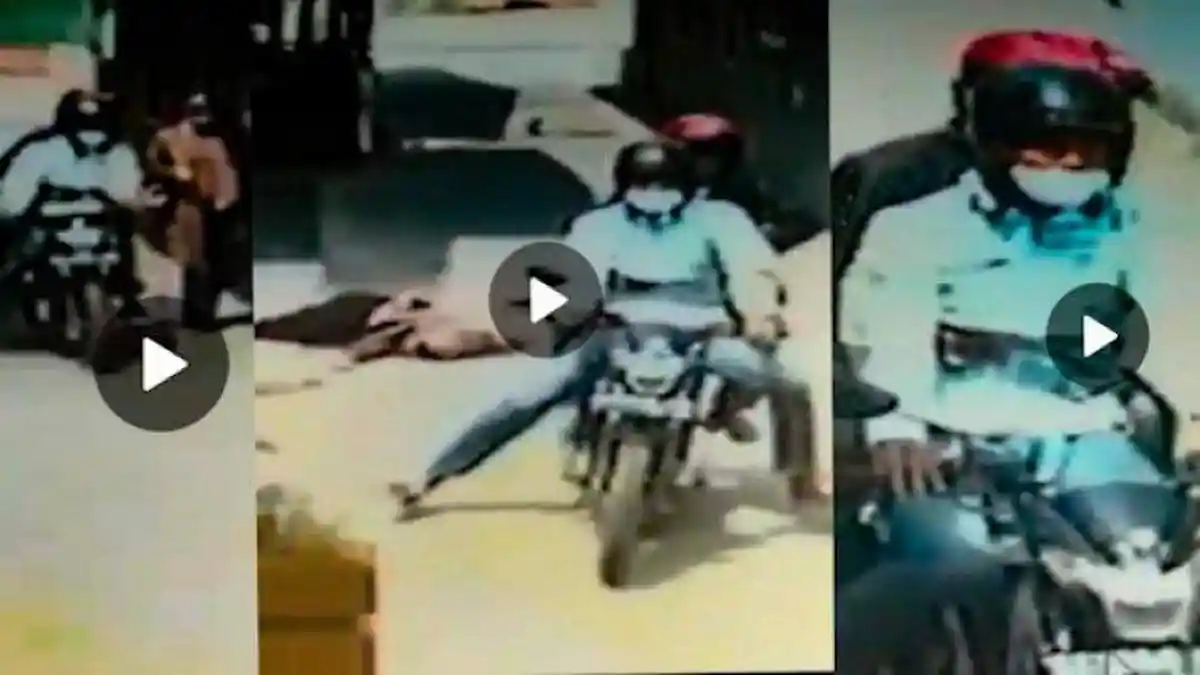 Mahasiswi Jatuh Kepala Menghantam Jalan Akibat Dijambret, Aksi Pelaku Terekam CCTV