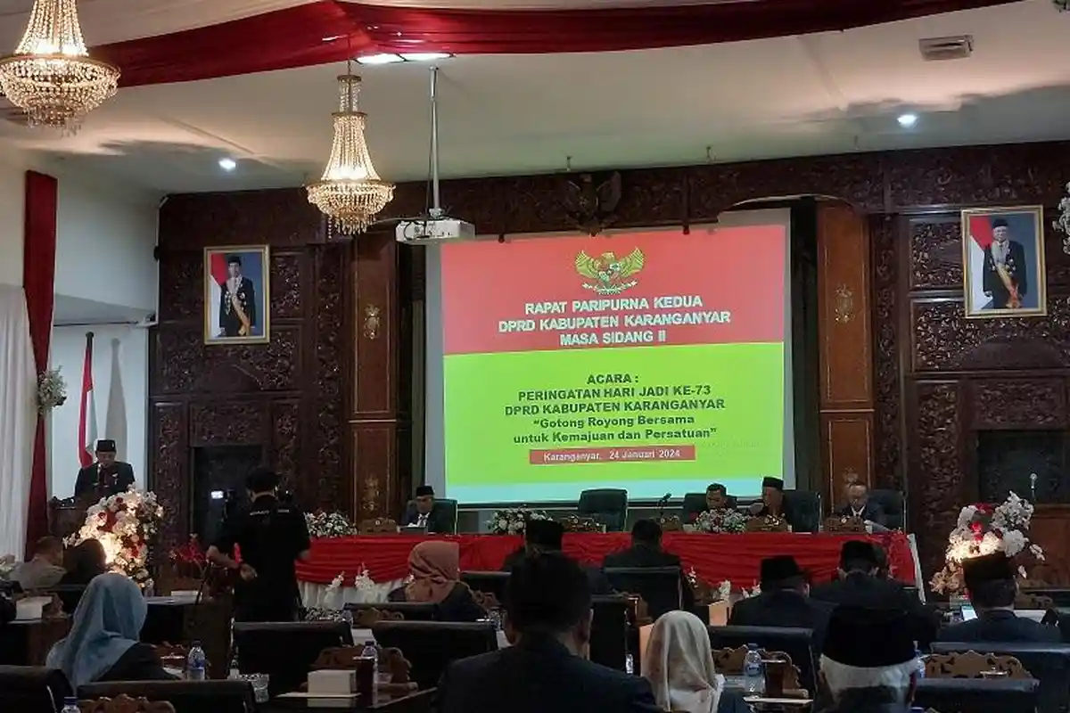 HUT DPRD Karanganyar ke-73, Bagus Selo: Dorong Pembangunan Infrastruktur dan Pelayanan Kesehatan