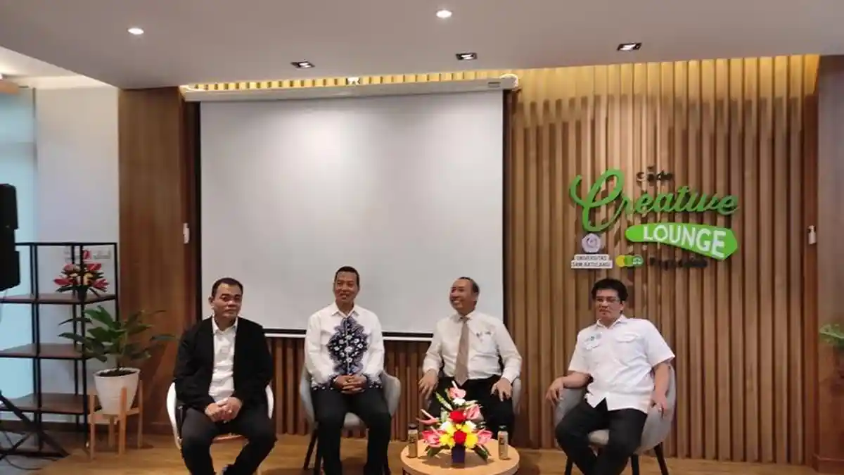 Pegadaian Peduli Pendidikan, Kanwil V Manado Hadirkan The Gade Creative Lounge di Unsrat Manado