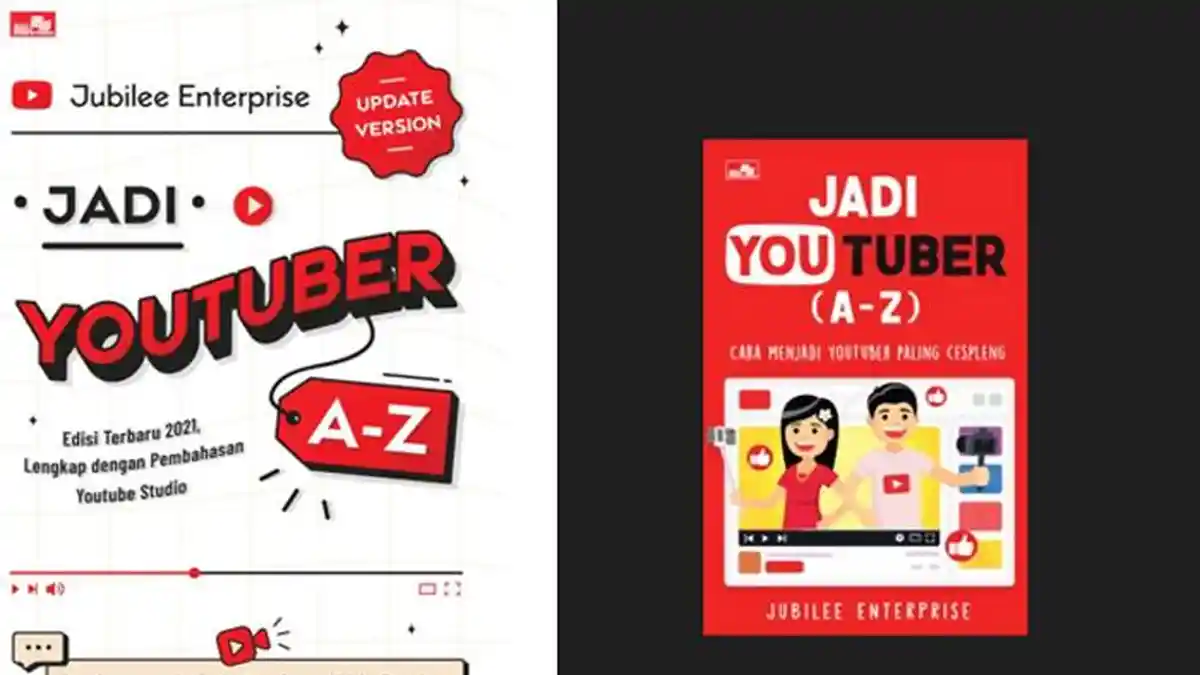 Mendulang Cuan dari YouTube, Intip Triknya, Cari Tahu Semua di Buku Ini