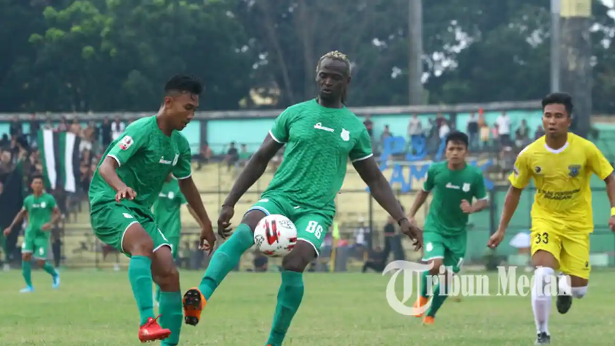 Berita Foto : PSMS Medan Menang Tipis Melawan Perserang Serang 3-2 di Stadion Teladan Medan - 06072019_psms_taklukkan_perserang_danil_siregar-5.jpg