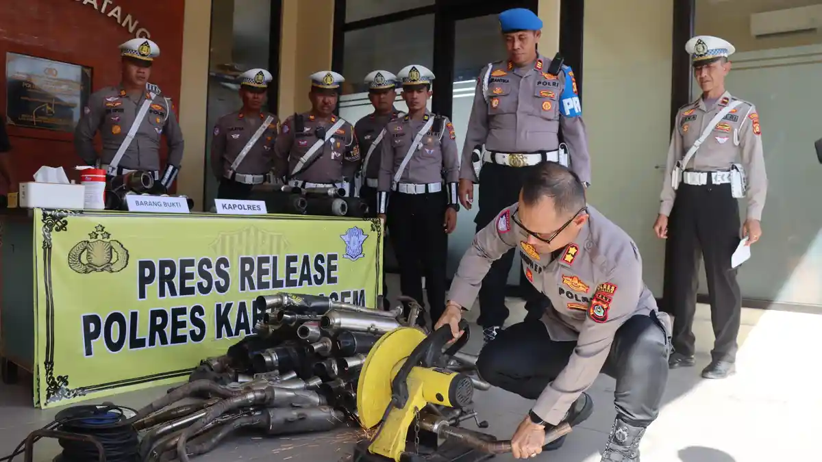 Jalanan Bising Tuai Keluhan Warga, Bengkel di Karangasem Diminta Tak Layani Pasang Knalpot Brong 