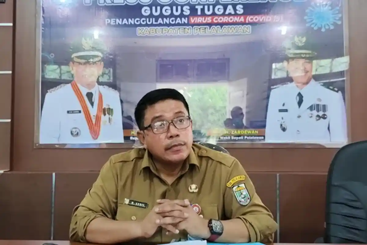 BREAKING NEWS - Pasien Positif Corona Klaster Magetan di Pelalawan Riau Sembuh, Asal Langgam