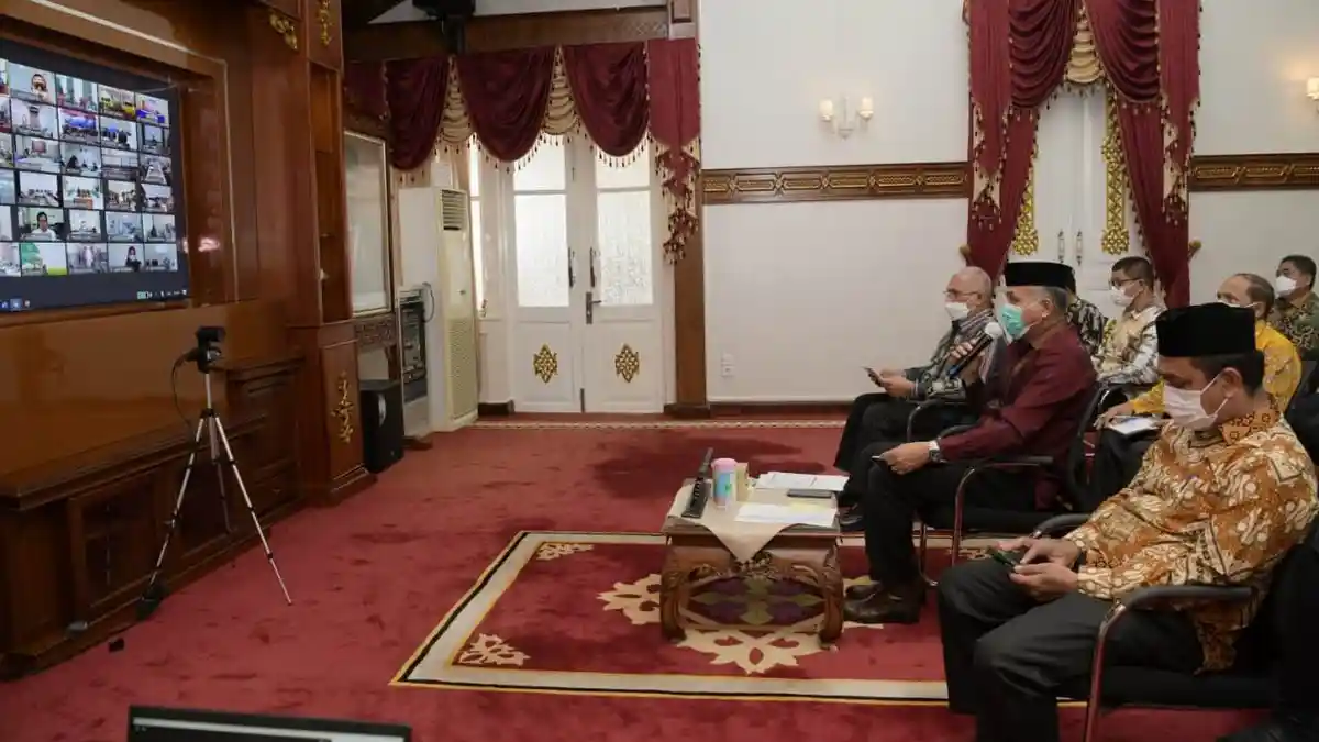Kasus Covid-19 Meningkat, Gubernur Aceh Minta Kepala Daerah Perkuat Pelaksanaan PPKM Mikro