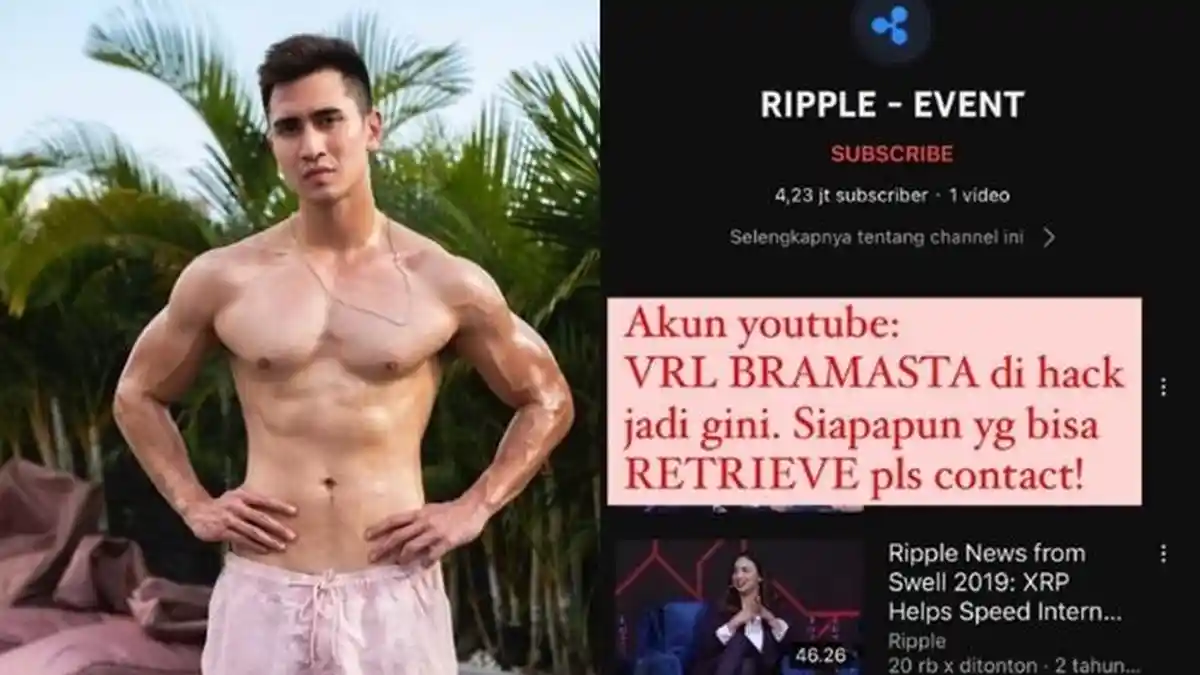 Akun YouTube Verrell Bramasta Dihack, Semua Video Lenyap, Anak Venna Melinda Minta Bantuan Publik