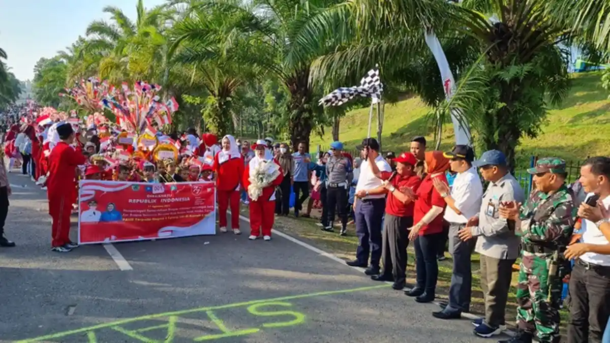 Kemeriahan Perayaan HUT RI ke-77 di Kabupaten PALI