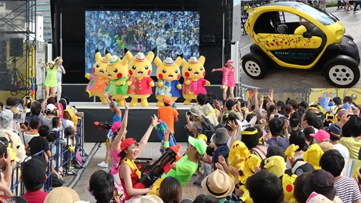 Sehari Penggemar Pikachu Jepang Berkumpul Penghasilan Sedikitnya 3 Juta Yen