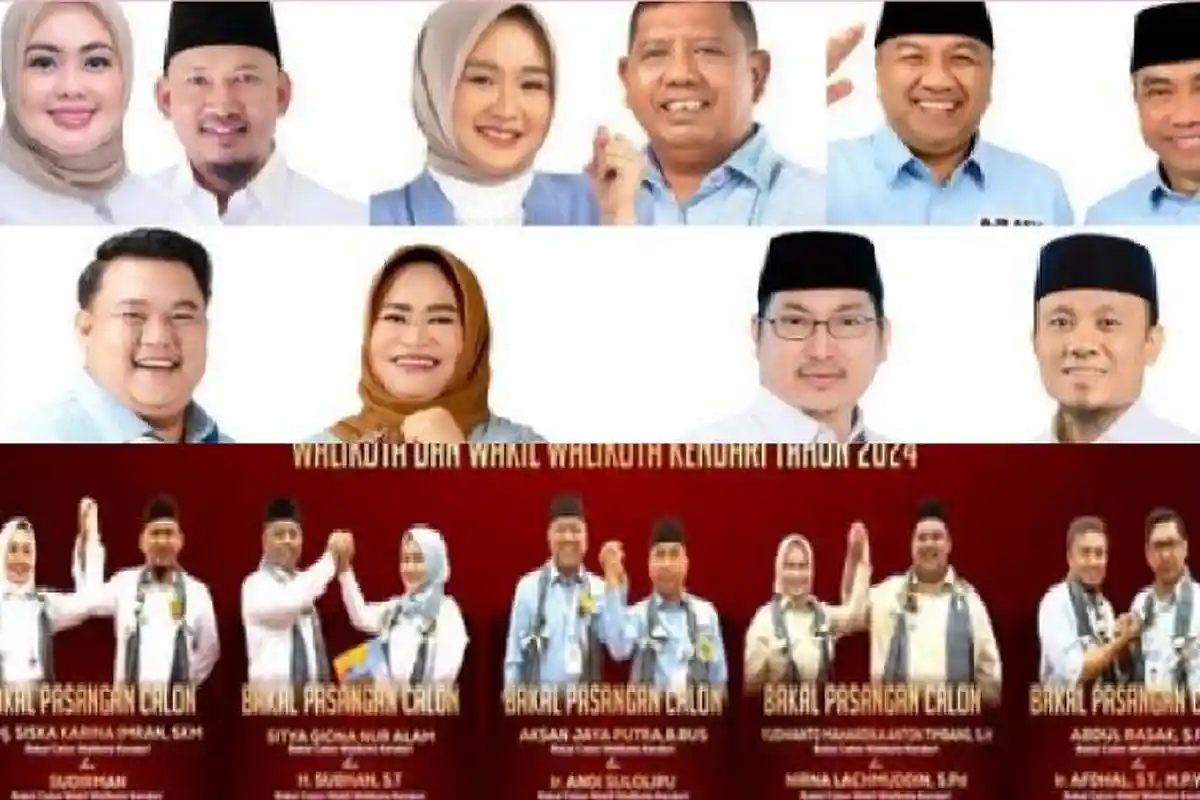Hasil Real Count KPU 100 Persen di Kecamatan Kendari, Suara Paslon Wali Kota, Siska-Sudirman Unggul