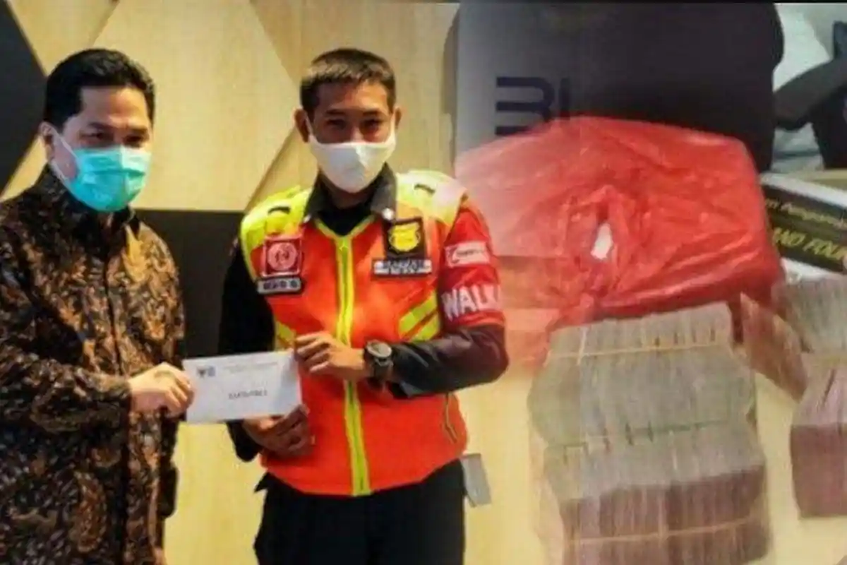 Langsung Dipanggil Menteri Erick Thohir 2 Petugas KRL yang Temukan Uang Rp 500 Juta, Diberi Ini